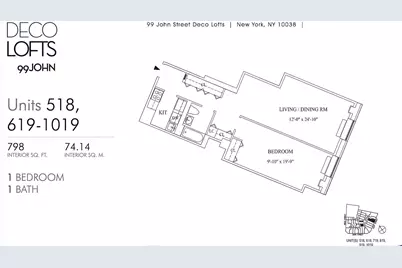 99 John Street #619, New York City, NY 10038 - Photo 19
