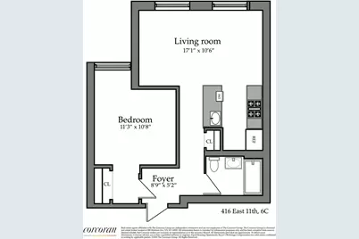 416 E 11th Street #6C, New York City, NY 10009 - Photo 11