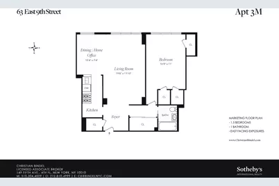 63 E 9th Street #3M, New York City, NY 10003 - Photo 13