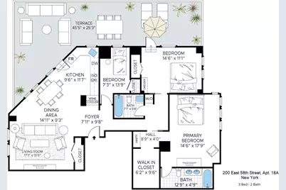 200 E 58th Street #18A, New York, NY 10022 - Photo 21