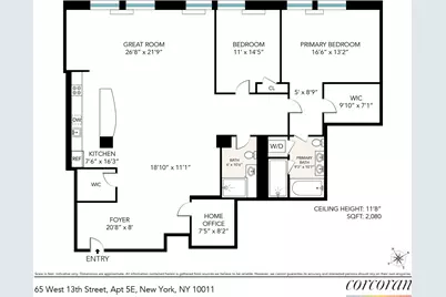 65 W 13th Street #5E, New York City, NY 10011 - Photo 9