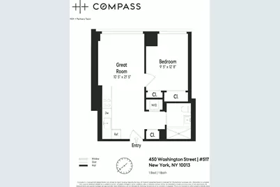 450 Washington Street #517, New York City, NY 10013 - Photo 11