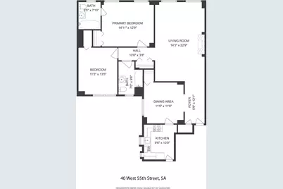 40 W 55th Street #5A, New York City, NY 10019 - Photo 9