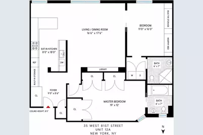 35 W 81st Street #12A, New York City, NY 10024 - Photo 19