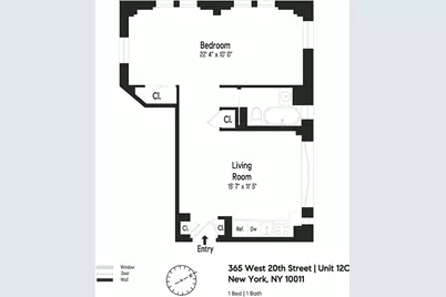 365 W 20th Street #12C, New York City, NY 10011 - Photo 11