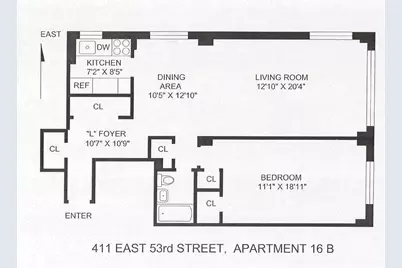 411 E 53rd Street #16B, New York City, NY 10022 - Photo 9