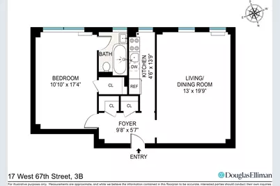 17 W 67th Street #3B, New York City, NY 10023 - Photo 5