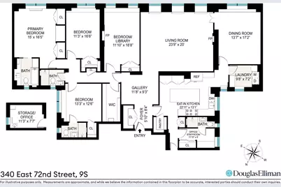 340 E 72nd Street #9S, New York City, NY 10021 - Photo 15