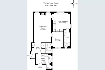 50 E 72nd Street #14C, New York City, NY 10021 - Photo 11