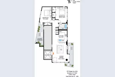 297 Driggs Avenue #4A, New York City, NY 11222 - Photo 9
