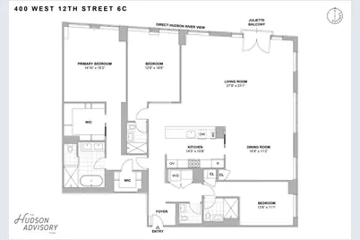 400 W 12th Street #6C, New York City, NY 10014 - Photo 23