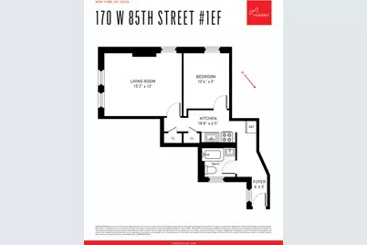 170 W 85th Street #1EF, New York City, NY 10024 - Photo 3