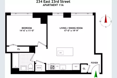 234 E 23rd Street #11A, New York City, NY 10010 - Photo 19