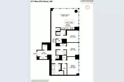 217 W 57th Street #36C, New York City, NY 10019 - Photo 11