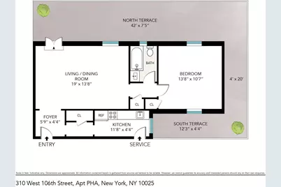 310 W 106th Street #PH-17A, New York City, NY 10025 - Photo 7