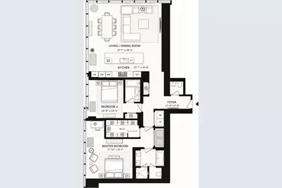 157 W 57th Street #33B, New York City, NY 10019 - Photo 25