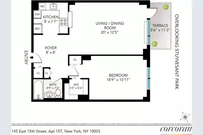 145 E 15th Street #15T, New York City, NY 10003 - Photo 11