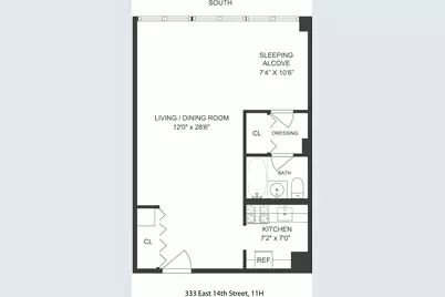 333 E 14th Street #11H, New York City, NY 10003 - Photo 11