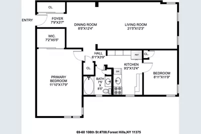 69-60 108th Street #708, New York City, NY 11375 - Photo 7