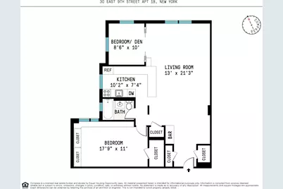 30 E 9th Street #1B, New York City, NY 10003 - Photo 13