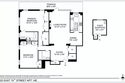 20 E 74th Street #14E, New York City, NY 10021 - Photo 13