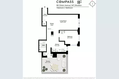 185 Clinton Avenue #14F, Brooklyn, NY 11205 - Photo 9