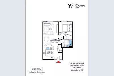 256 E 4th Street #4, New York City, NY 10009 - Photo 7