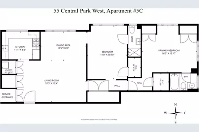 55 Central Park W #5C, New York City, NY 10023 - Photo 9