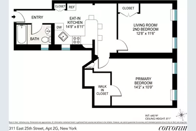 311 E 25th Street #2G, New York City, NY 10010 - Photo 5