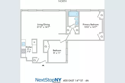 400 E 14th Street #4A, New York City, NY 10009 - Photo 9