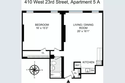 410 W 23rd Street #5A, New York City, NY 10011 - Photo 9