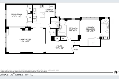 35 E 30th Street #5C, New York City, NY 10016 - Photo 11