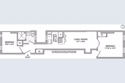 347 E 5th Street #1A, New York City, NY 10003 - Photo 7