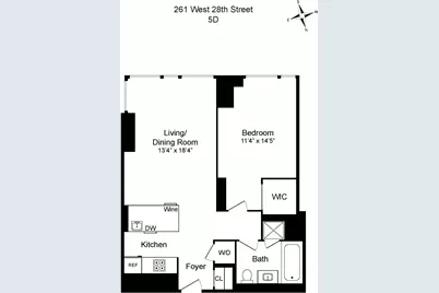 261 W 28th Street #5D, New York City, NY 10001 - Photo 5
