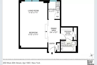 200 W 20th Street #1007, New York City, NY 10011 - Photo 11