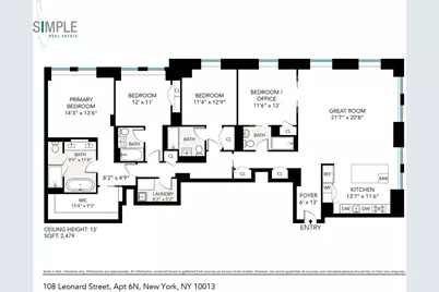 108 Leonard Street #6N, New York City, NY 10013 - Photo 13