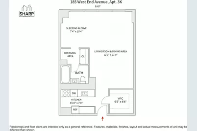 185 W End Avenue #3K, New York City, NY 10023 - Photo 13