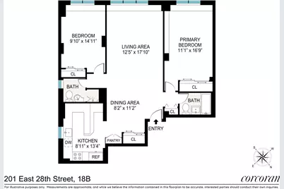 201 E 28th Street #18B, New York City, NY 10016 - Photo 9