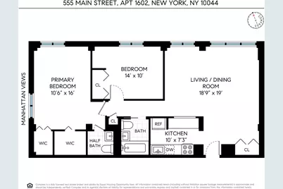 555 Main Street #1602, New York City, NY 10044 - Photo 25