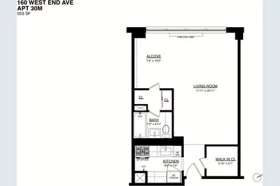 160 W End Avenue #30M, New York City, NY 10023 - Photo 13