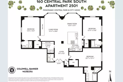 160 Central Park S #2501, New York, NY 10019 - Photo 29