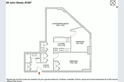 99 John Street #1007, New York City, NY 10038 - Photo 7