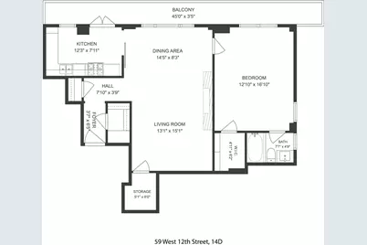 59 W 12th Street #14D, New York City, NY 10011 - Photo 11