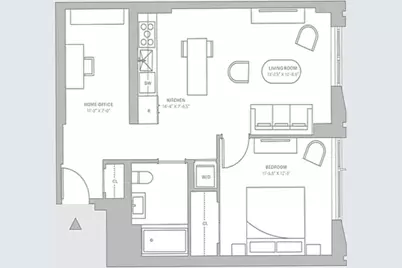 500 W 45th Street #321, New York City, NY 10036 - Photo 11
