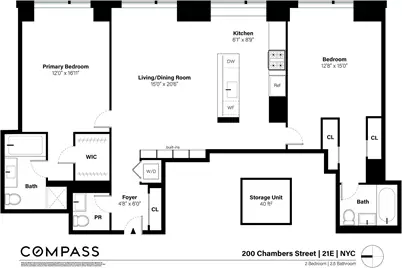200 Chambers Street #21E, New York City, NY 10007 - Photo 19