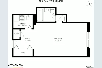 229 E 28th Street #5H, New York City, NY 10016 - Photo 7