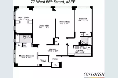 77 W 55th Street #8EF, New York City, NY 10019 - Photo 9