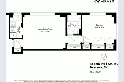 45 5th Avenue #14C, New York City, NY 10003 - Photo 11