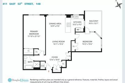 411 E 53rd Street #14B, New York City, NY 10022 - Photo 13