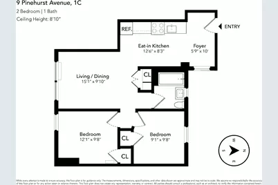 9 Pinehurst Avenue #1-C, New York City, NY 10033 - Photo 5
